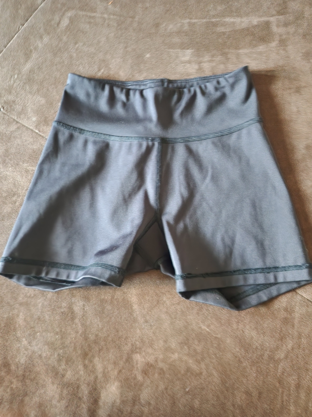 Aeropostale Women's Bike Shorts in Charcoal